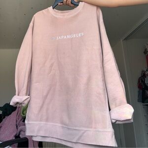 Japangeles Salmon crewneck
